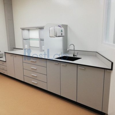 Sản xuất Bàn Phòng Thí Nghiệm Có Bồn Rửa