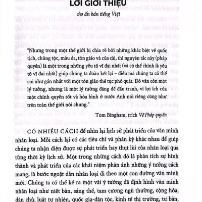 Về Pháp Quyền