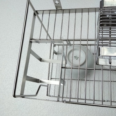 Kệ chén Kibath đa năng 2 tầng inox 304