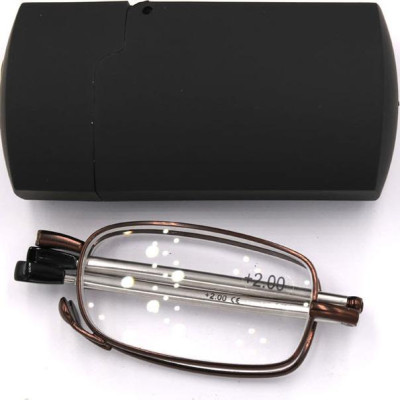 Kính gập 868 màu nâu tròng lão 2 độ