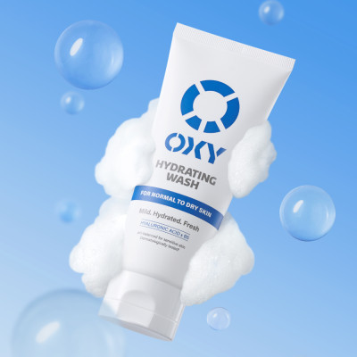 Sữa rửa mặt cho nam Oxy sạch dịu nhẹ, giảm khô căng dạng gel Oxy Hydrating Wash 100g