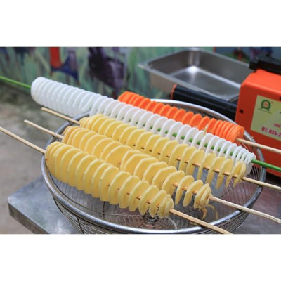 Máy cắt khoai tây lốc xoáy 3A90W- Hàng Chính Hãng