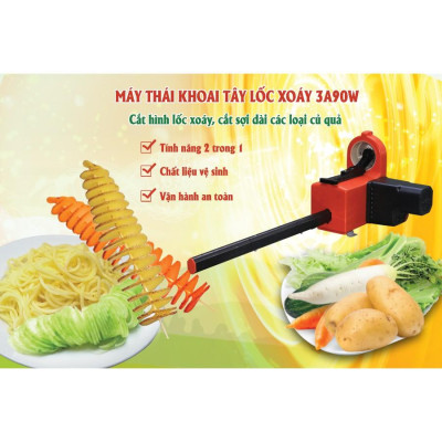 Máy cắt khoai tây lốc xoáy 3A90W- Hàng Chính Hãng