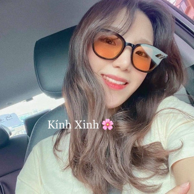Kính râm, Kính màu Mắt tròn màu vàng đi xuyên Đêm