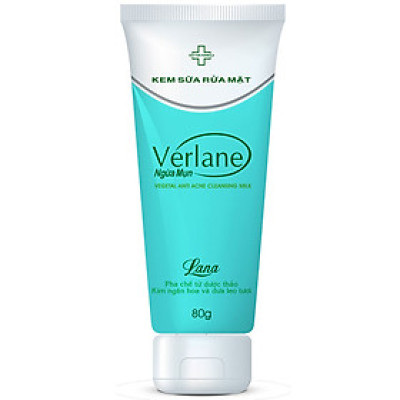 Kem Sữa Rửa Mặt Ngừa Mụn VERLANE 80g