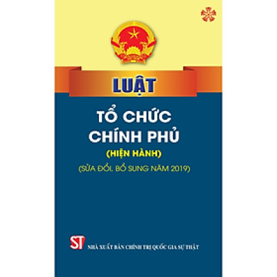Luật Tổ chức Chính phủ (bản in 2023)