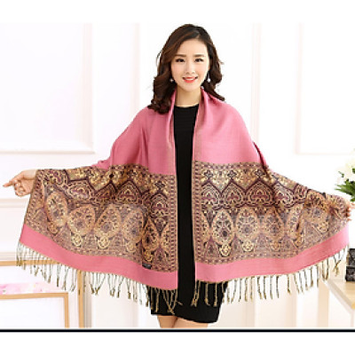 Khăn Pashmina Thêu Kim Tuyến – PMT903