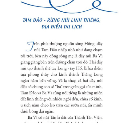 Tam Đảo đất thiêng miền du lịch - bản in 2024