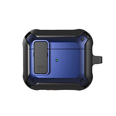 Bao Case Ốp Bảo Vệ Có Khóa Dành Cho Tai Nghe Airpods 3 Chống Sốc Kai Lolifo Lock Switch Kèm Móc Treo_ Hàng Chính Hãng 