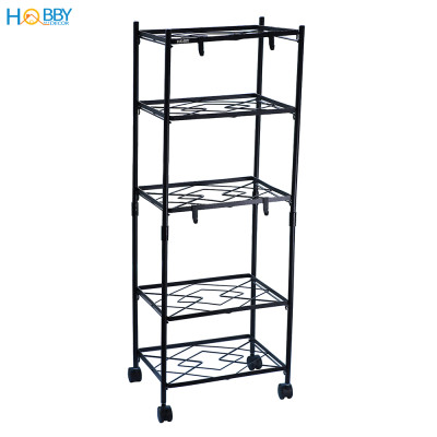 Kệ đựng xoang nồi nhà bếp 5 tầng lắp ráp tiện dụng Hobby Home Decor KB5T