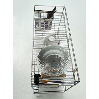 Kệ chén Kibath đa năng 2 tầng inox 304