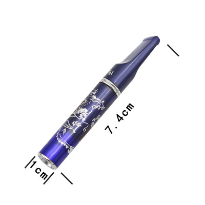 Tẩu thuốc nhựa dẻo cao cấp siêu đẹp hoă văn rồng 