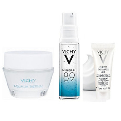 Bộ sản phẩm làm sạch và dưỡng ẩm Vichy