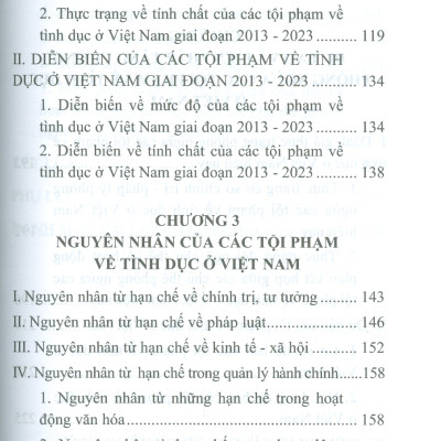 Phòng Ngừa Các Tội Phạm Về Tình Dục Ở Việt Nam (Sách chuyên khảo) 