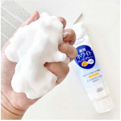 Sữa Rửa Mặt Tẩy Trang Dưỡng Trắng Da Kosé Softymo Cleansing Foam White (Tuýp 190 G)