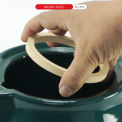 Ấm sắc thuốc tự động 4L GL-1815 - 450W, Ấm nấu thuốc tự động siêu tiện lợi, an toàn. Hàng chính hãng bảo hành 24 Tháng