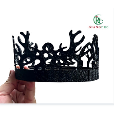 Vương miện nam vương màu đen Giangpkc 2021