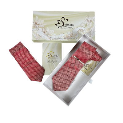 QUÀ TẶNG DOANH NHÂN - Cà Vạt Cao Cấp Lụa SenSilk Cavats12 - Corporate Gift - Silk Neck Ties - Cravat for Men