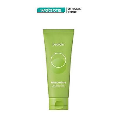Sữa Rửa Mặt Beplain Mung Bean pH-Balanced Cleansing Foam 160ml