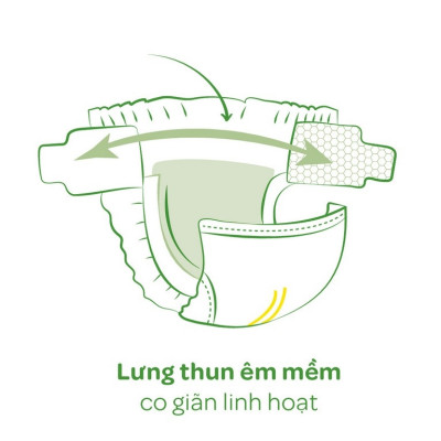 Tã dán/quần Huggies Platinum Nature Made size NB60/S82/M64/L54/XL44/M58/L44/XL38/XXL26