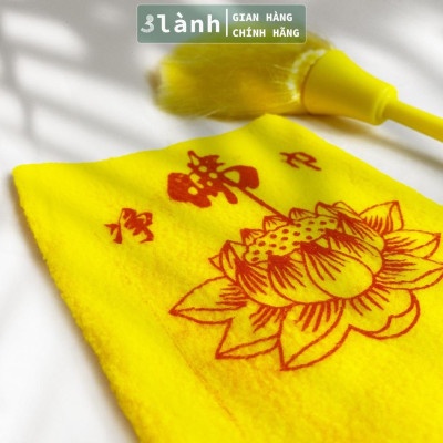 Bộ Vệ Sinh Bàn Thờ Khăn Lau Chổi Quét 3 Lành Dọn Dẹp Bàn Thờ Phật Thổ Địa Thần Tài Gia Tiên Tâm Linh Cuối Năm