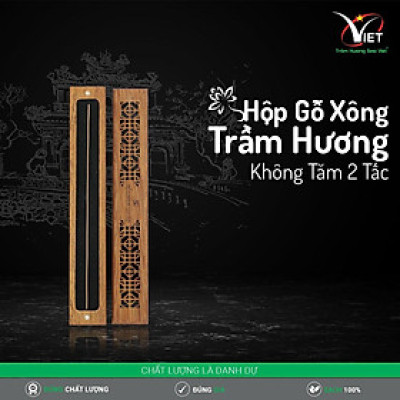 Hộp Gỗ Phụ Kiện Xông Trầm Hương Không Tăm
