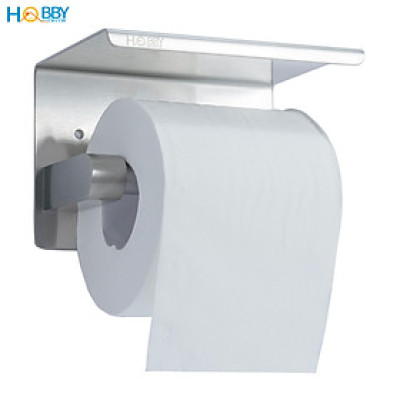 Kệ đựng cuộn giấy vệ sinh có mái che dán tường inox 304 Hobby Home Decor G3