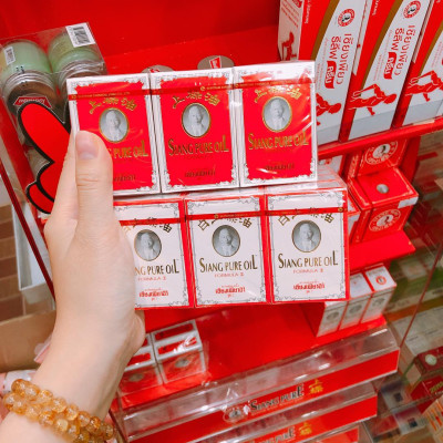 Dầu gió ông già Thái Lan SIANG PURE OIL 