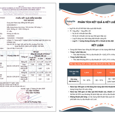 Nước Lau Bàn Thờ Nano Bạc Hoàng Gia - Khử Khuẩn Làm Sạch Bảo Vệ Đồ Thờ Cúng Giữ Hương Thanh Tịnh