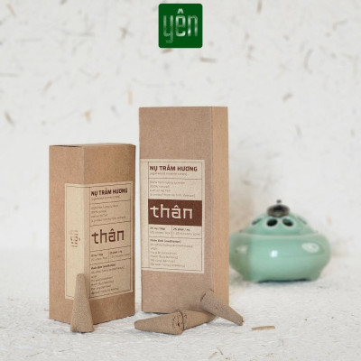 Nụ Trầm Hương Yên Loại Thân Sạch Tự Nhiên Ít Khói An Toàn Dùng Thiền Thờ Cúng Thư Giãn
