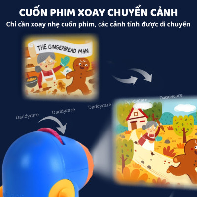 Đèn pin chiếu hình cổ tích cho bé Mideer Kid Storybook Torch