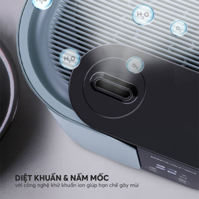 Máy tạo ẩm thông minh Elmich HE-8583 - Hàng Chính Hãng
