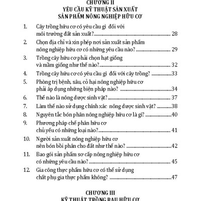 Kỹ Thuật Trồng Rau, Củ, Quả Hữu Cơ (Tái bản 2024)