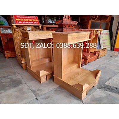 Bàn Thờ Ông Địa gỗ Sồi giá 1tr200