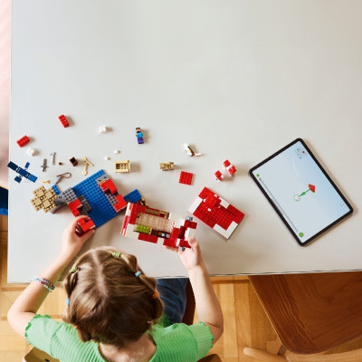 LEGO MINECRAFT 21270 Đồ Chơi Lắp Ráp Ngôi Nhà Của Những Chú Bò Nấm (500 chi tiết)