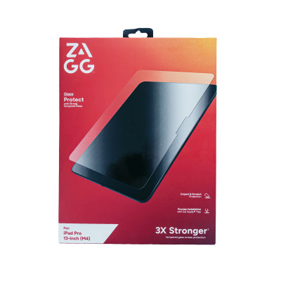 Miếng dán màn hình kính cường lực ZAGG dành cho iPad 2024 Air 11/13 inch, Pro 11/13 inch, hỗ trợ tối ưu cho pencil - Hàng chính hãng