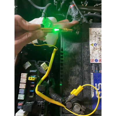 (HÀNG TỐT) Bút Thử Điện Ô Tô, Xe Máy 6V – 12V – 24V Mẫu Mới Siêu Nhạy | Dụng Cụ Đo Điện Cao Cấp, Chính Xác