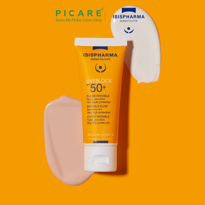 Kem Chống Nắng Dành Cho Da Nhờn ISISPharma Uveblock Spf50+ Dry Touch 40ml ( Không Màu )