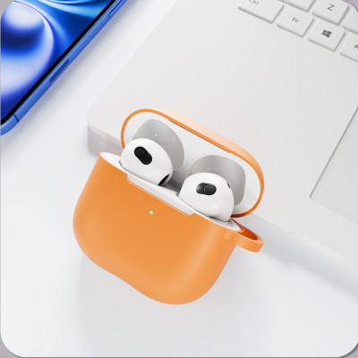 Case vỏ ốp bọc tai nghe dành cho Airpods 4, airpod Pro 2 silicon kèm dây đeo - HÀNG CHÍNH HÃNG