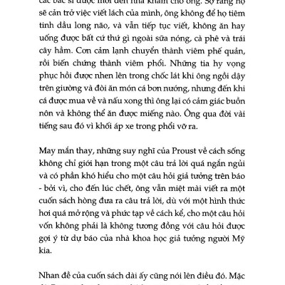 Proust Có Thể Thay Đổi Cuộc Đời Bạn Như Thế Nào