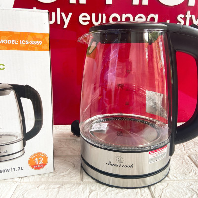 Ấm đun nước siêu tốc Elmich Smartcook ICS-3859 (1.7 Lít) - Hàng chính hãng
