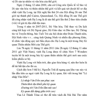 Việt Nam Với Những Di Sản Thế Giới (Tái bản)