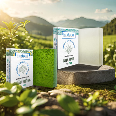 Xà Bông Rửa Mặt Thuần Chay Nha Đam Heebee