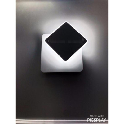 Đèn tường led vuông xoay 360 độ, đèn trang trí DT