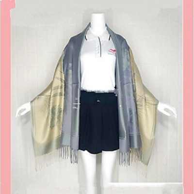 KHĂN CHOÀNG CỔ PASHMINA HOA DỪA 05