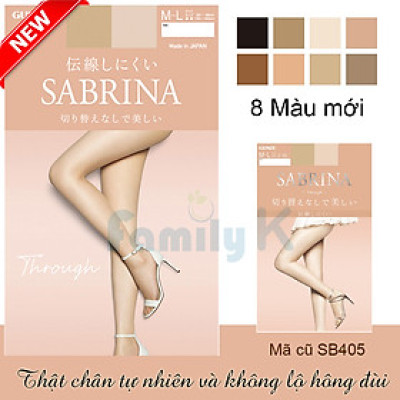 Vớ Quần tất da thật chân tự nhiên SABRINA Through mặc váy ngắn chống nắng không lộ hông đùi [VỎ NUDE MÃ MỚI]