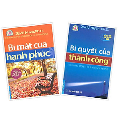 Combo Bí Mật Của Hạnh Phúc (khổ nhỏ - 50916) + Bí Quyết Của Thành Công (khổ nhỏ - 50923)