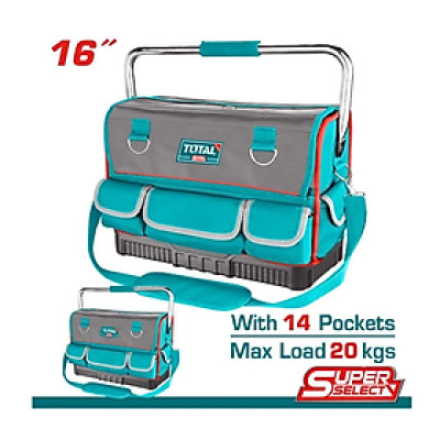 GIỎ ĐỰNG CÔNG CỤ 16 INCH TOTAL THT66L12 - HÀNG CHÍNH HÃNG