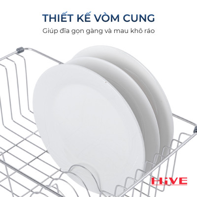 Rổ úp chén gác ngang bồn rửa HiVE FDS850