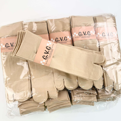 Set 5 đôi vớ da nữ xỏ ngón loại dày có gai chống trượt loại dài